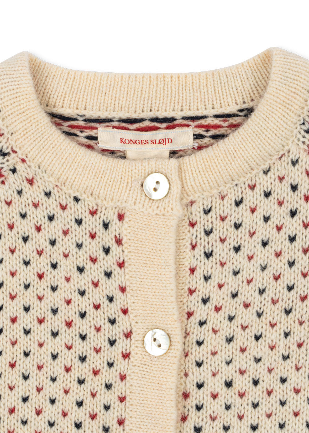 Konges Sløjd Strickjacke "Billi" | Off White