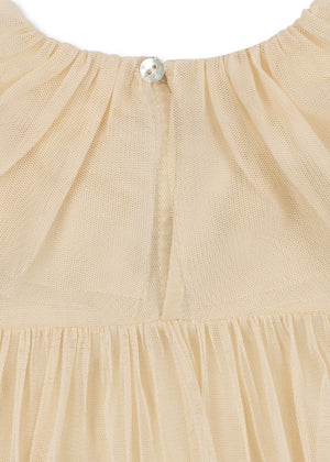 Konges Sløjd Kleid "Bow" | Parchment