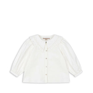 Konges Sløjd Bluse "Coeur" | Optic White