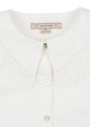 Konges Sløjd Bluse "Coeur" | Optic White