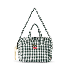 Konges Sløjd Puppen Wickeltasche | Green Check