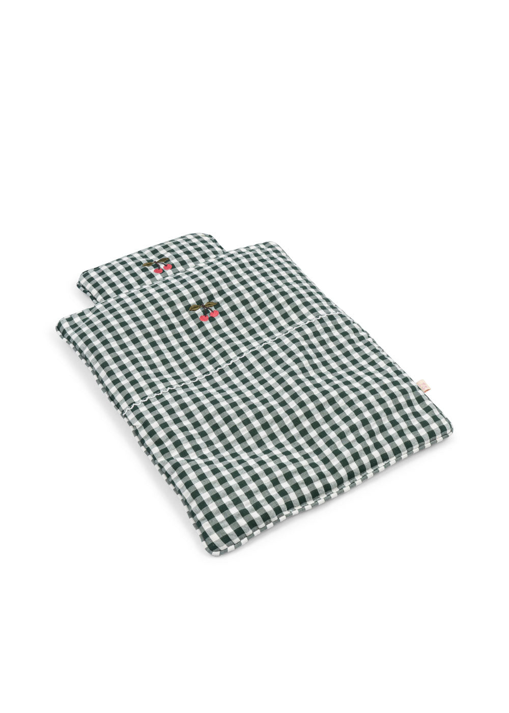 Konges Sløjd Bettwäsche für Puppen | Green Check