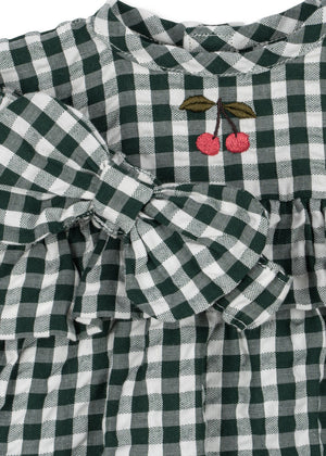 Konges Sløjd Puppenkleider-Set | Green Check