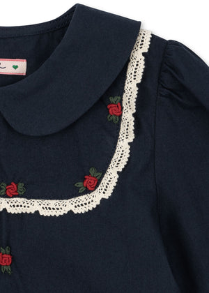 Konges Sløjd Kleid "Emmy" | Dark Navy
