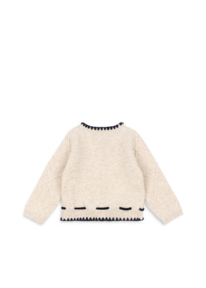 Gilet tricoté Konges Sløjd "Iska" | Tap Shoe