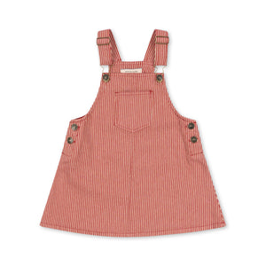 Konges Sløjd Trägerkleid "Luc Spencer" | Milk Rouge Stripe