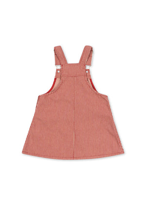 Konges Sløjd Trägerkleid "Luc Spencer" | Milk Rouge Stripe