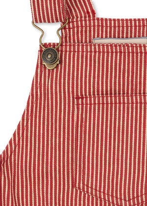 Konges Sløjd Trägerkleid "Luc Spencer" | Milk Rouge Stripe