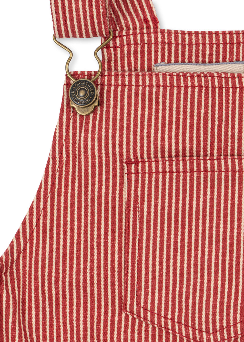 Konges Sløjd Trägerkleid "Luc Spencer" | Milk Rouge Stripe