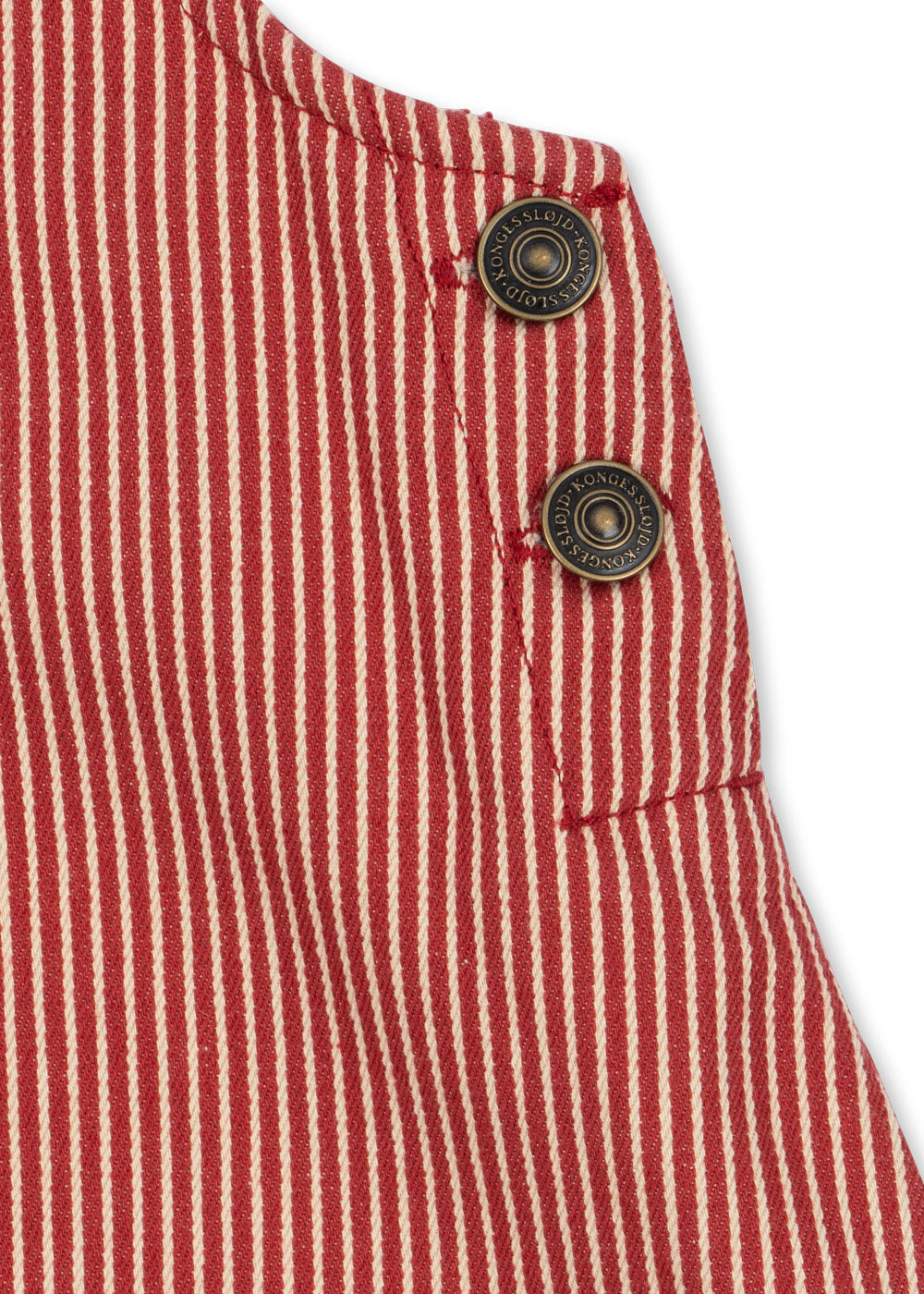 Konges Sløjd Trägerkleid "Luc Spencer" | Milk Rouge Stripe