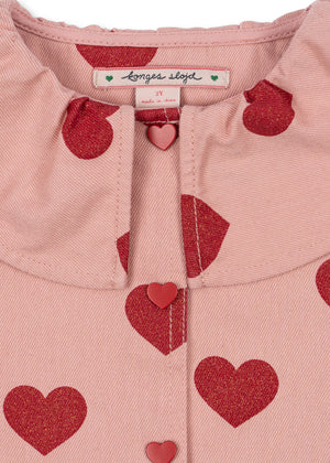 Konges Sløjd Jackenshirt "Magot" | Amour Glitter