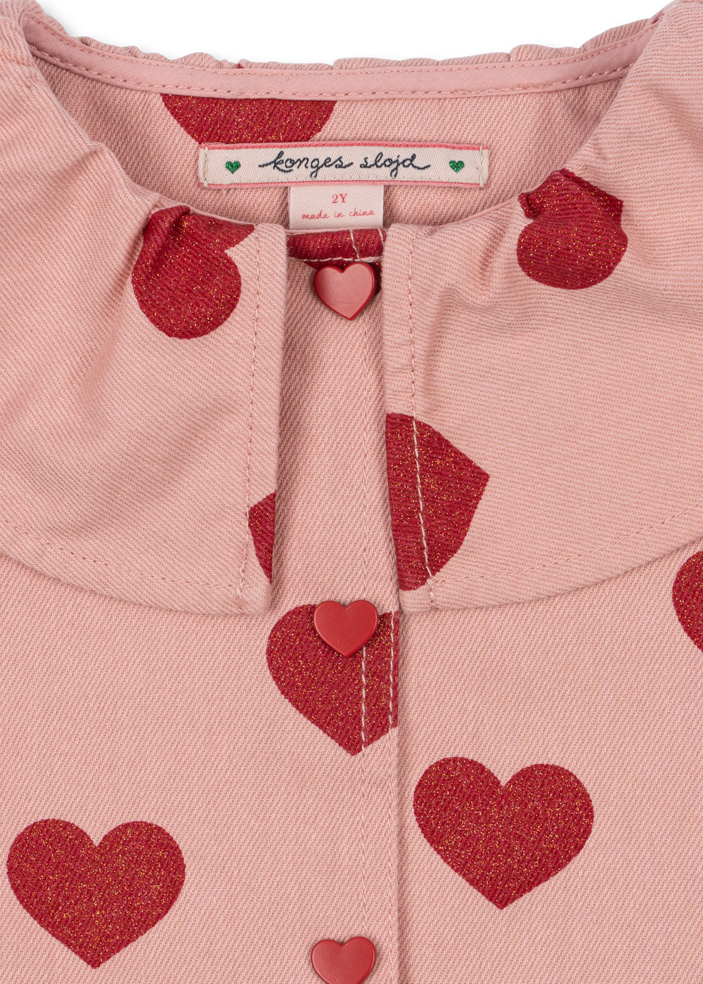 Konges Sløjd Jackenshirt "Magot" | Amour Glitter