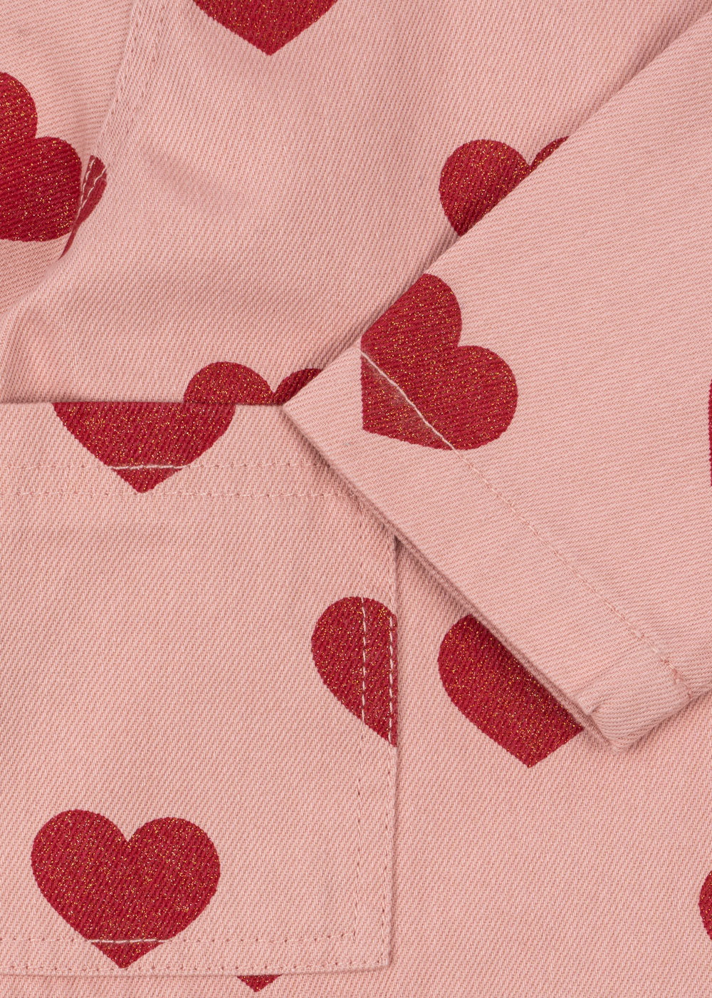 Konges Sløjd Jackenshirt "Magot" | Amour Glitter