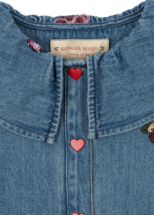 Konges Sløjd Denim Jackenshirt "Magot" | Vitamins