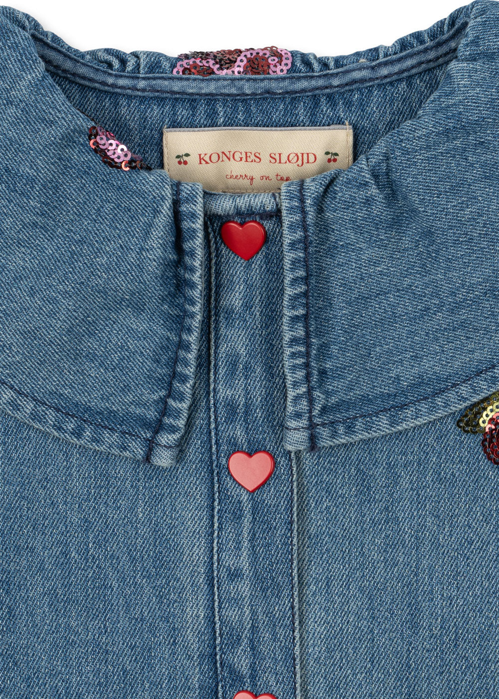 Konges Sløjd Denim Jackenshirt "Magot" | Vitamins