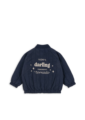 Bomber jacket Konges Sløjd "Juno" Total Eclipse