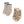 Konges Sløjd Socken Leo And Dot Glitter Jacquard, 2er-Pack Kindersocken mit Leo- und Punktmuster, Glitzerdetails