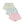 Konges Sløjd Asli Shorts 3er-Pack aus Bio-Baumwoll-Popeline in Basil, Orchid und Bleu Stripe