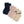 Konges Sløjd Rib Frill Socken 3er-Pack Navy Cream Blush, Kindersocken mit Rüschen, weich & bequem