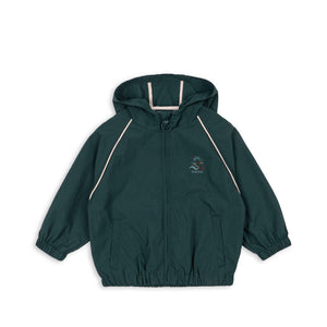 Konges Sløjd Jacke Acty Sea Moss in grün aus Nylon für Kinder