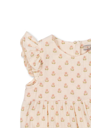 Konges Sløjd "Coco Frill Romper Gots" | Carta Rosa