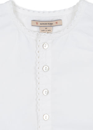 Konges Sløjd Kleid "Evelina" | Bright White