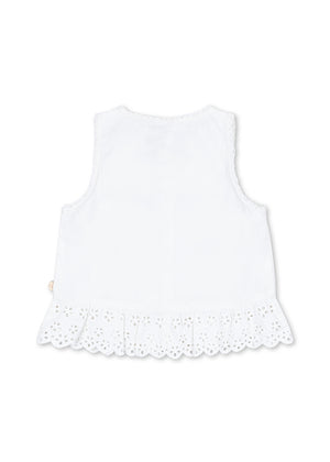 Konges Sløjd Top "Evelina" | Bright White
