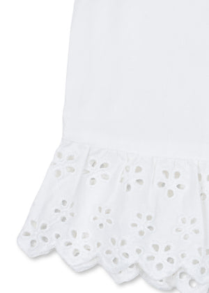 Konges Sløjd Top "Evelina" | Bright White