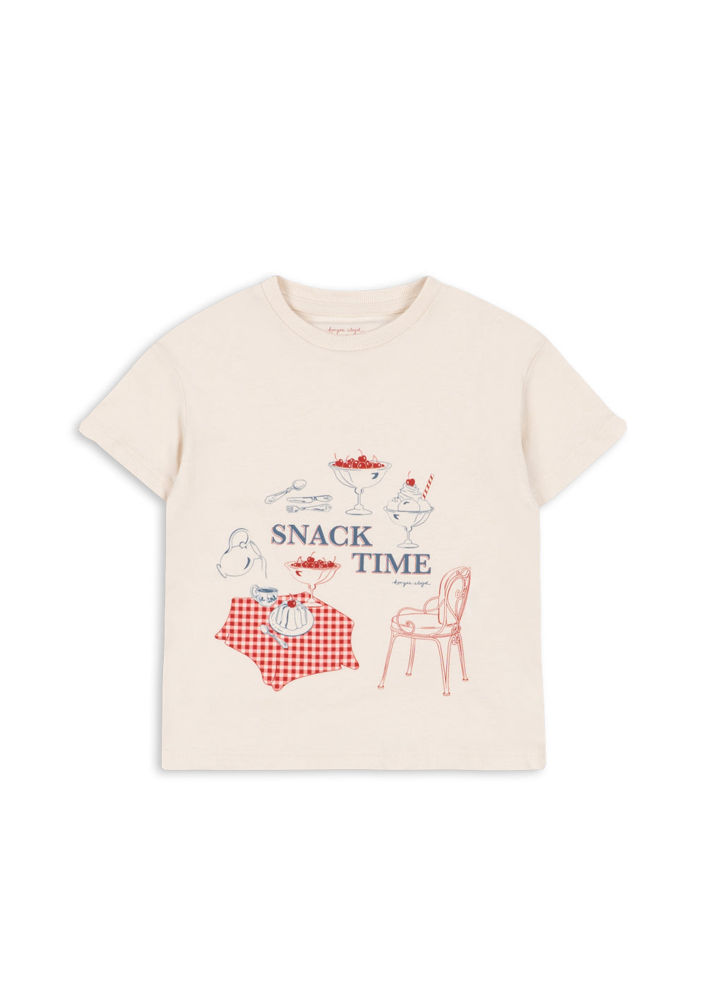 Konges Sløjd T-Shirt "Famo Tee Gots" | Buttercream