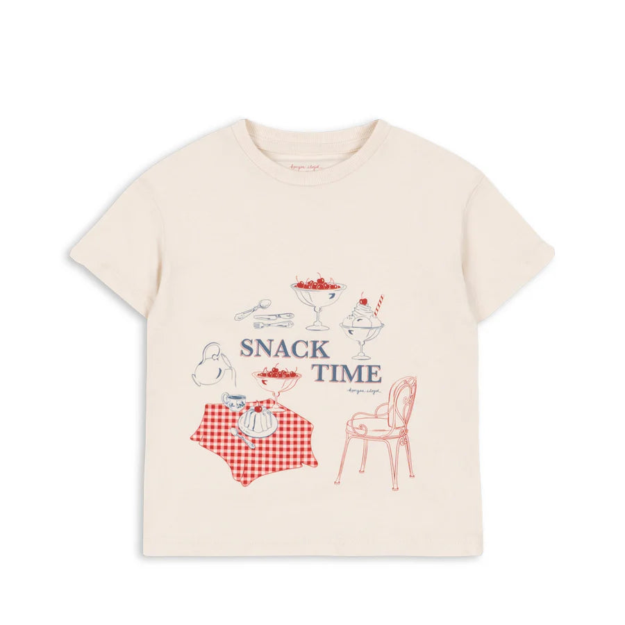 Konges Sløjd T-Shirt "Famo Tee Gots" | Buttercream