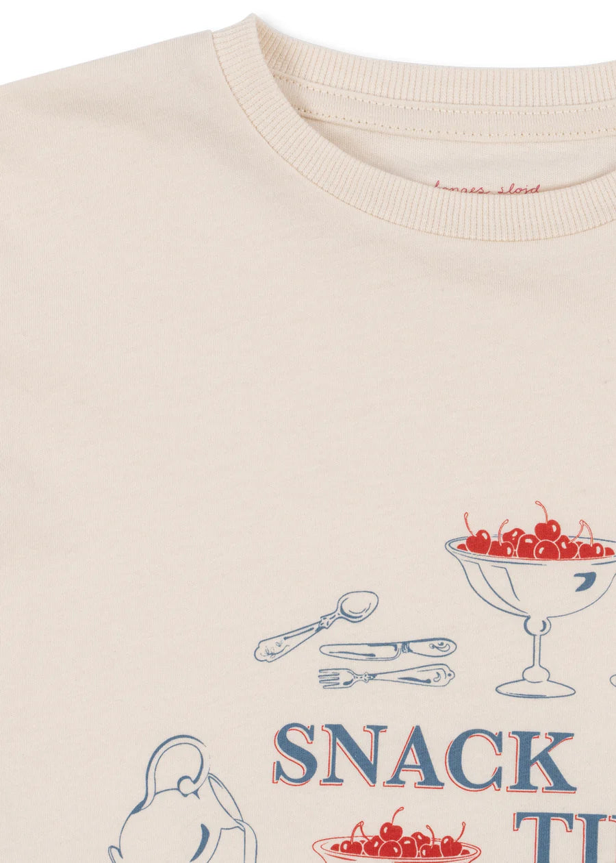 Konges Sløjd T-Shirt "Famo Tee Gots" | Buttercream