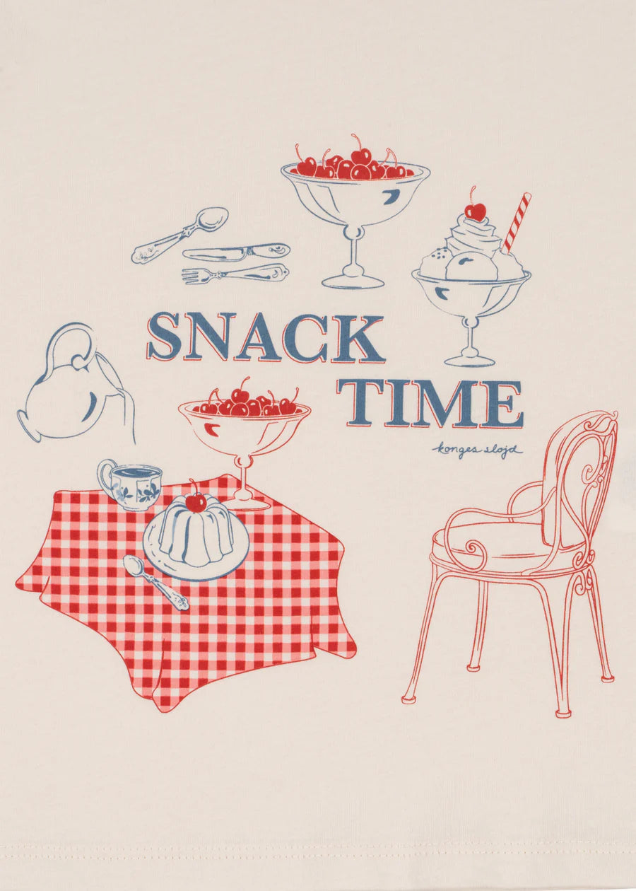 Konges Sløjd T-Shirt "Famo Tee Gots" | Buttercream