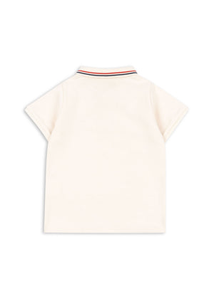 Konges Sløjd Polo Shirt „Florian" | Antique White