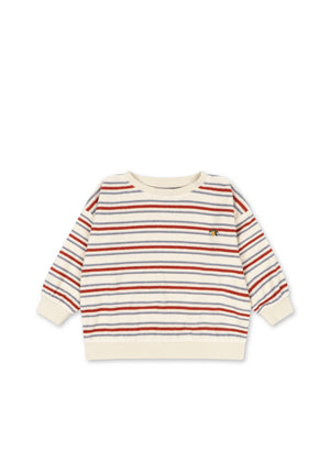 Konges Sløjd Kinder Sweatshirt aus Bio-Baumwollfrottee – weich und flauschig“