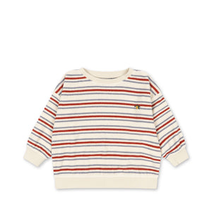 Konges Sløjd Kinder Sweatshirt aus Bio-Baumwollfrottee – weich und flauschig“