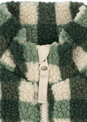 Konges Sløjd Jacke "Jody Teddy" | Green Check