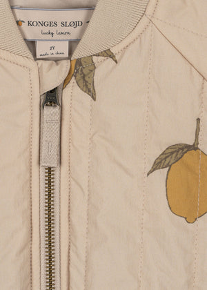 Konges Sløjd Bomberjacke "Juno Printed" | Mon Grand Citron