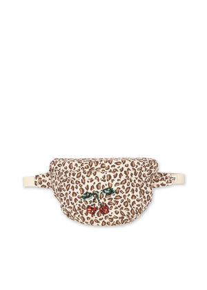 Konges Sløjd Bauchtasche Juno Sequin Leo, Kinder-Bauchtasche aus Nylon mit Pailletten, verstellbarer Hüftgurt