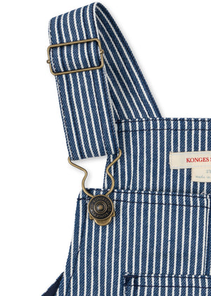 Konges Sløjd Latzhose "Luc" | Blue Stripe