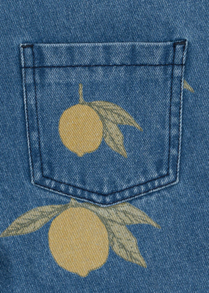 Salopette Konges Sløjd "Magot" | Denim citron