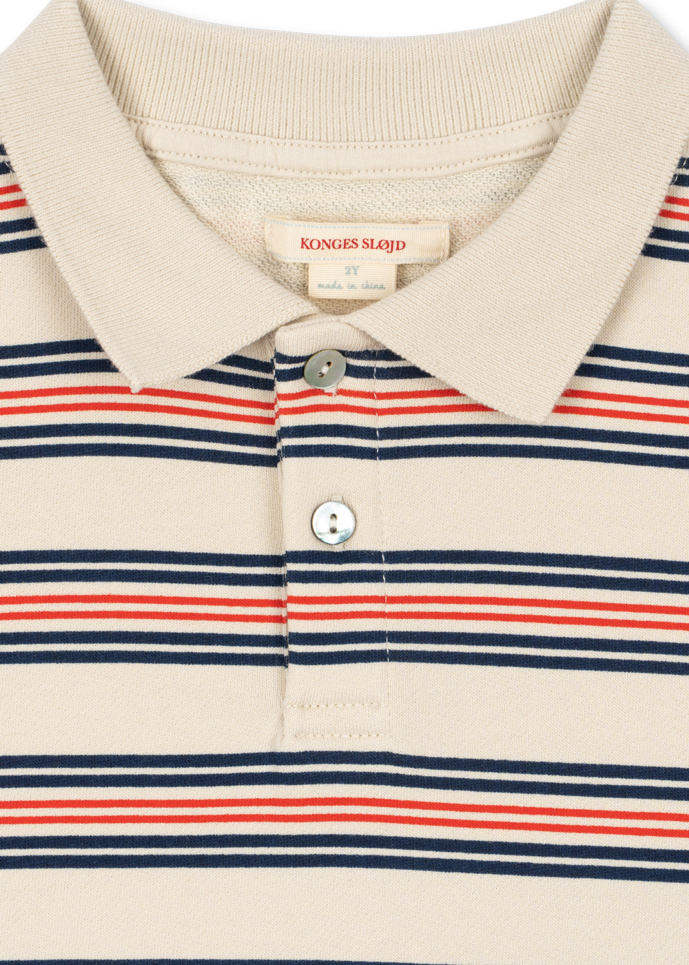 Konges Sløjd Polo Shirt "Spotty" | Stripie Stripe