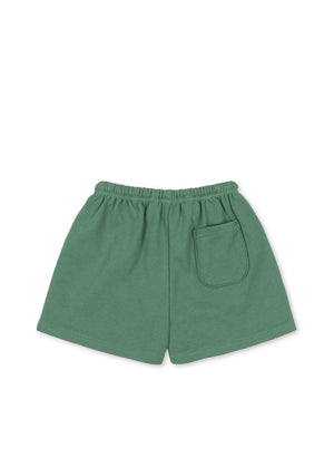 Konges Sløjd Shorts Sweat "Spotty" | Dark Ivy