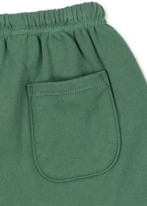 Konges Sløjd Shorts Sweat "Spotty" | Dark Ivy