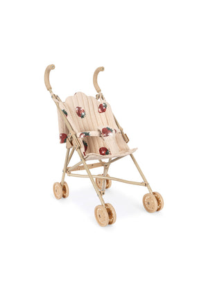 Poussette pour poupées Konges Sløjd "Doll Stroller Tulle" | Strawberry