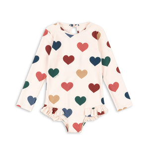 Konges Sløjd Badeanzug Manuca Langarm | Bon Coeur Coloré