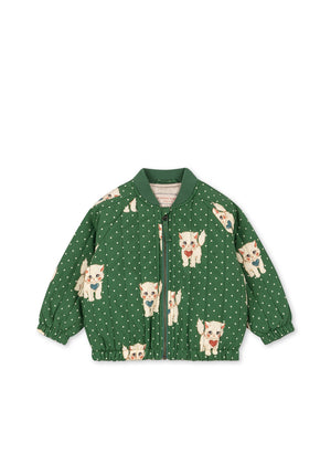 Konges Sløjd Bomberjacke mit Print – Juno | Dot Miao Verde