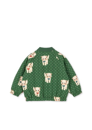 Konges Sløjd Bomberjacke mit Print – Juno | Dot Miao Verde