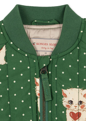 Konges Sløjd Bomberjacke mit Print – Juno | Dot Miao Verde