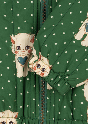Konges Sløjd Bomberjacke mit Print – Juno | Dot Miao Verde