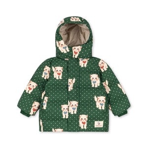 Konges Sløjd Daunenjacke "Magnum" | Dot Miao Verde